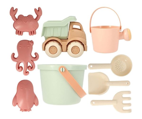 Set de Juguetes de Playa Cubo Camión Sage  • Monnëka